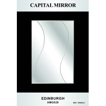 4мм стекло Ванная комната Серебряное зеркало (АМГ-028)